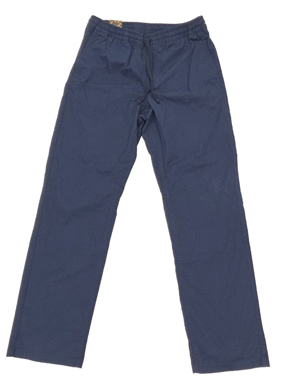 Vans Range Elastic Pants Mens Small Navy Blue Drawstring Relaxed Fit Skater